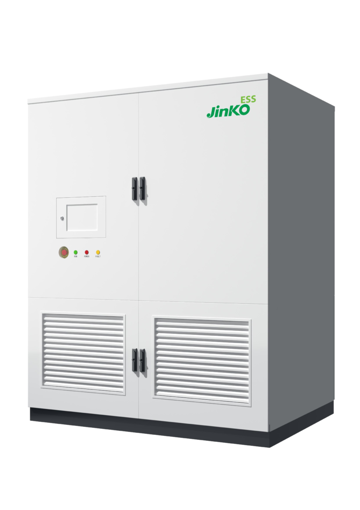 Jinko SunGiga G2 Plus 522 kWh liquid-cooled ESS cabinet